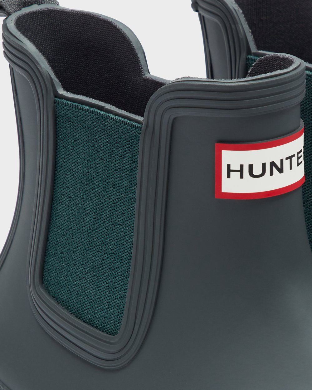 Hunter Mujer Original - Botas Chelsea Verde Oscuro - 968-CQDATG